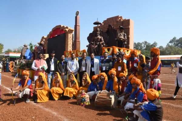 गणतंत्र दिवस समारोह:संस्कृति विभाग की झाँकी को मिला प्रथम पुरस्कार